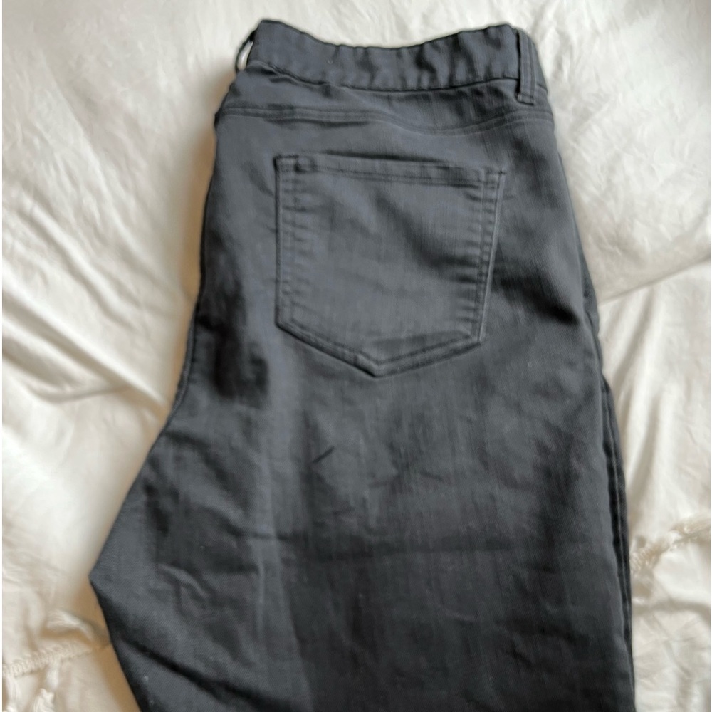 Joe fresh grey twill skinny leg jean/pants